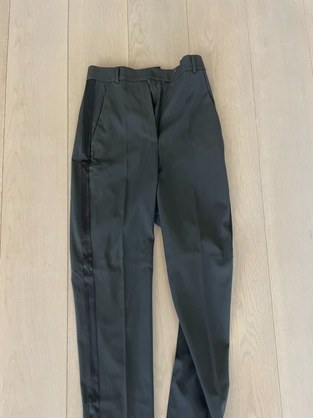 Sass & Bide Tuxedo Time Black Tailored Pants Size 6